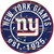 New York Giants Wood Sign - 24" Round - Special Order