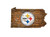 Pittsburgh Steelers Wood Sign - State Wall Art - Special Order