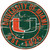 Miami Hurricanes Wood Sign - 24" Round - Special Order