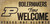 Purdue Boilermakers Wood Sign Fans Welcome 12x6 - Special Order