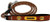 Missouri Tigers Pet Leash Leather Frozen Rope Baseball Size Medium