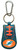 Miami Dolphins Keychain Team Color Football CO