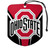 Ohio State Buckeyes Air Freshener Shield Design 2 Pack