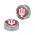 Indiana Hoosiers Screw Caps Domed - Special Order