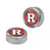 Rutgers Scarlet Knights Screw Caps Domed - Special Order