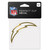 Los Angeles Chargers Decal 4x4 Perfect Cut Metallic Gold - Special Order