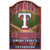 Texas Rangers Sign 11x17 Wood Fan Cave Design - Special Order