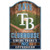 Tampa Bay Rays Sign 11x17 Wood Fan Cave Design - Special Order