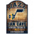 Utah Jazz Sign 11x17 Wood Fan Cave Design - Special Order