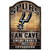 San Antonio Spurs Sign 11x17 Wood Fan Cave Design - Special Order