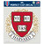 Harvard Crimson Decal 8x8 Perfect Cut Color