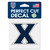 Xavier Musketeers Decal 4x4 Perfect Cut Color