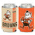 Cleveland Browns Can Cooler 12oz Vintage Design - Special Order