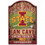 Iowa State Cyclones Sign 11x17 Wood Fan Cave Design - Special Order