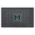 Michigan Wolverines Door Mat 19x30 Medallion - Special Order