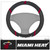 Miami Heat Steering Wheel Cover Mesh/Stitched Special Order