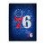 Philadelphia 76ers Blanket 60x80 Raschel Street Design