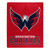 Washington Capitals Blanket 50x60 Raschel Interference Design - Special Order