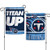 Tennessee Titans Flag 12x18 Garden Style 2 Sided Slogan Design - Special Order