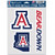 Arizona Wildcats Decal Multi Use Fan 3 Pack Special Order