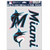 Miami Marlins Decal Multi Use Fan 3 Pack
