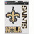 New Orleans Saints Decal Multi Use Fan 3 Pack
