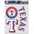 Texas Rangers Decal Multi Use Fan 3 Pack