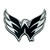 Washington Capitals Auto Emblem Premium Metal Chrome Special Order