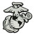 US Marines Auto Emblem Premium Metal Chrome Special Order