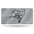 Tampa Bay Buccaneers License Plate Laser Cut Silver