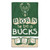 Milwaukee Bucks Baby Burp Cloth 10x17 Special Order