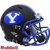 BYU Cougars Helmet Riddell Replica Mini Speed Style Matte Black 2020