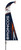 Denver Broncos Flag Premium Feather Style CO