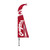 Washington State Cougars Flag Premium Feather Style CO