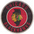 Chicago Blackhawks Sign Wood 12 Inch Round State Design