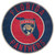 Florida Panthers Sign Wood 12 Inch Round State Design Special Order