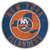 New York Islanders Sign Wood 12 Inch Round State Design Special Order