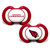 Arizona Cardinals Pacifier 2 Pack Alternate