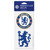 Chelsea Football Club Decal 4x4 Perfect Cut Set of 2