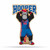 Detroit Pistons Pennant Shape Cut Mascot Design Special Order