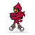 Louisville Cardinals Pennant Shape Cut Mascot Design Special Order