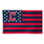 Cleveland Guardians Flag 3x5 Deluxe Style Stars and Stripes Design