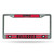 Georgia Bulldogs License Plate Frame Chrome Printed Insert