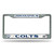 Indianapolis Colts License Plate Frame Chrome Printed Insert