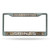 New Orleans Saints License Plate Frame Chrome Printed Insert