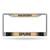 San Antonio Spurs License Plate Frame Chrome Printed Insert - Special Order