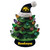 Iowa Hawkeyes Ornament Christmas Tree LED 4 Inch