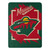 Minnesota Wild Blanket 46x60 Micro Raschel Dimensional Design Rolled Special Order