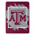 Texas A&M Aggies Blanket 46x60 Micro Raschel Dimensional Design Rolled