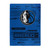 Dallas Mavericks Blanket 60x80 Raschel Digitize Design Special Order